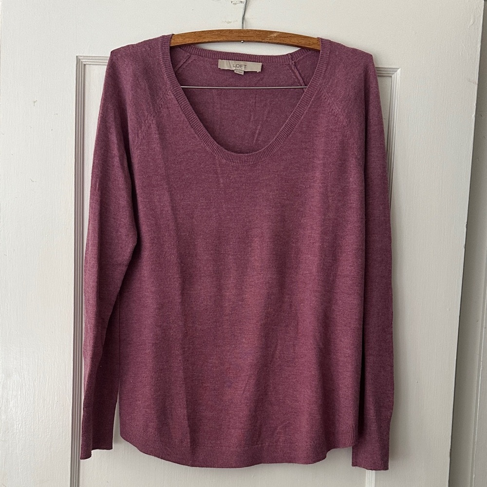 LOFT Ann Taylor Knit Sweater Medium